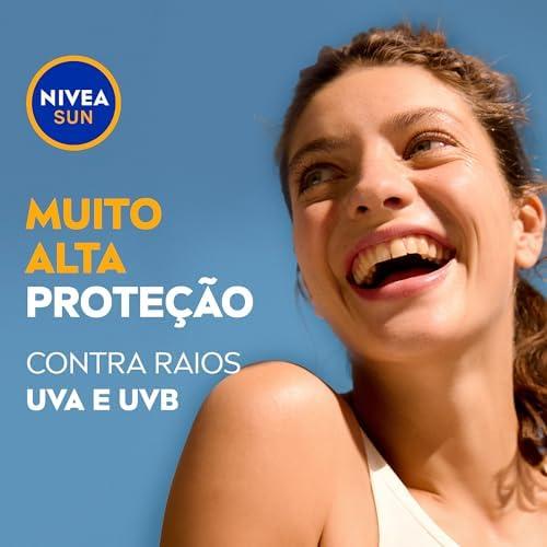         NIVEA SUN Protetor Solar Facial Toque Seco Antissinais FPS 70 40ml - Com muito alta proteção contra raios UVA/UVB, controla o brilho e previne o envelhecimento precoce, com toque seco e textura não oleosa       